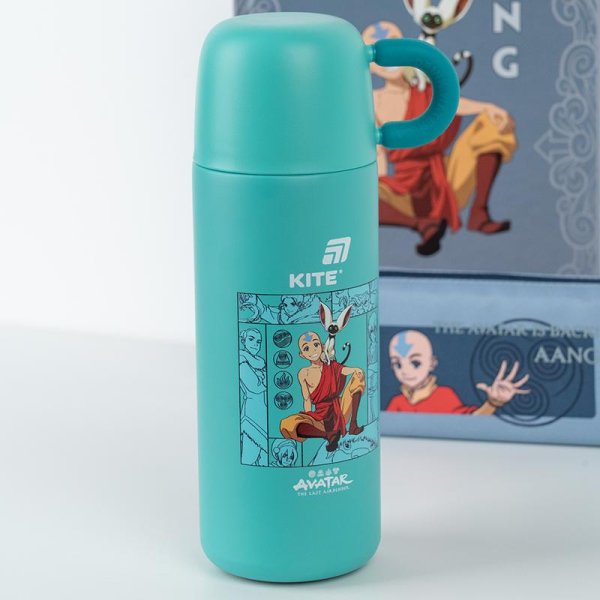Термос Kite Avatar AV25-312, 480 мл, бірюзовий