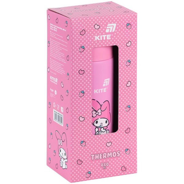 Термос Kite My Melody HK25-312-2, 480 мл, рожевий