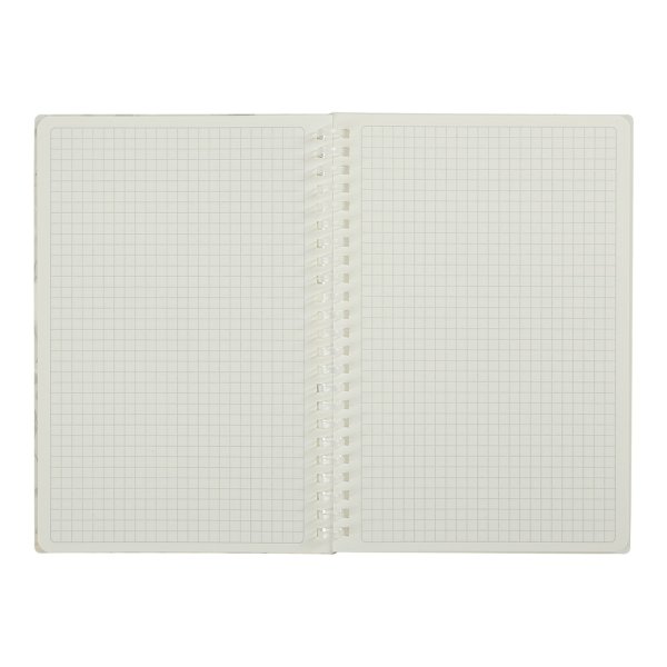 Тетрадь на пружине ARABESKI формат А5, 80л.,клетка, светло-синий