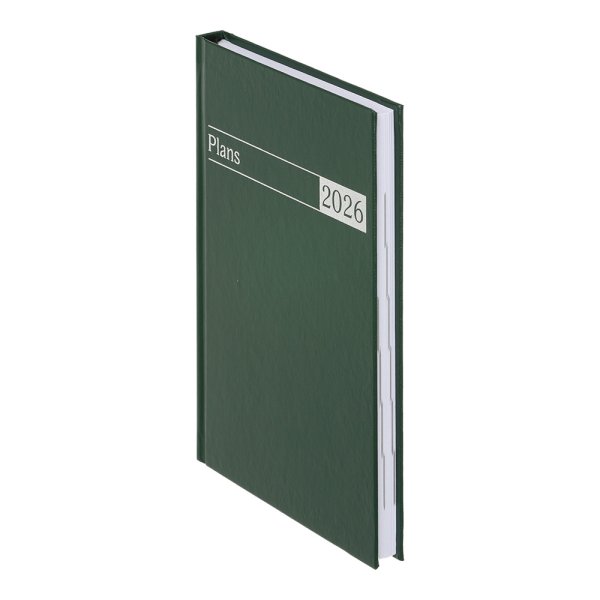 Щоденник на 2026 рік URBAN, А5, зелений