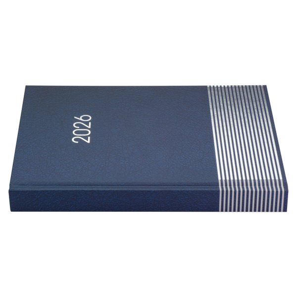 Щоденник PARALLEL А5 на 2026 рік синій