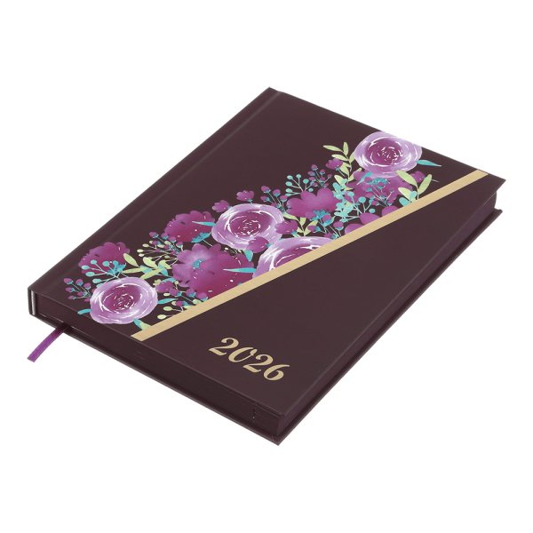 Ежедневник PASSION А5 на 2026 год темно-красный