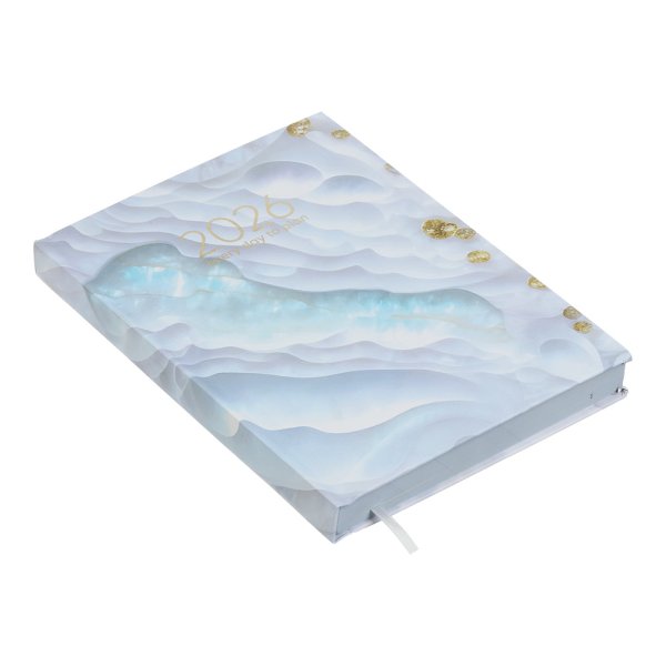 Щоденник FANTASTIC А5 на 2026 рік бірюзовий