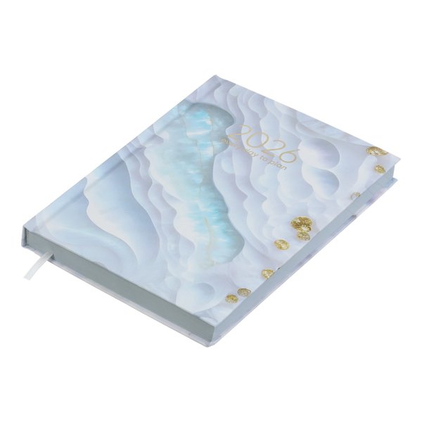 Щоденник FANTASTIC А5 на 2026 рік бірюзовий