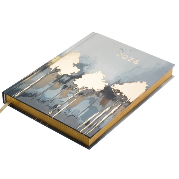 Щоденник FILLING А5 на 2026 рік золотий