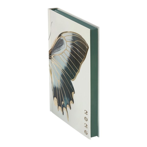 Щоденник SPOLETO А5 на 2026 рік темно-зелений