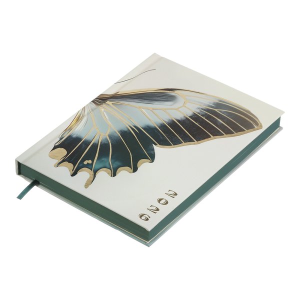 Щоденник SPOLETO А5 на 2026 рік темно-зелений