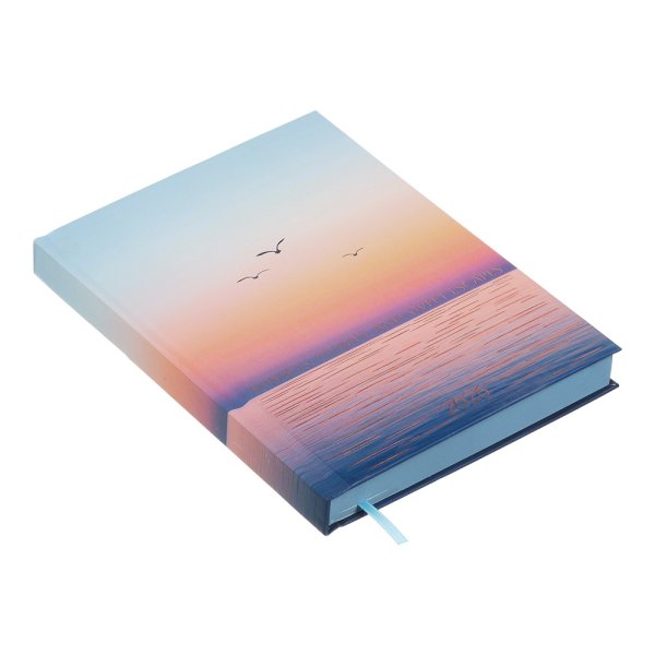 Щоденник MIRACLE А5 на 2026 рік блакитний