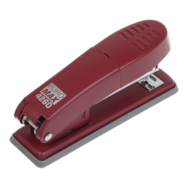 Степлер металлический MORANDI STYLE, 25л, бордовый