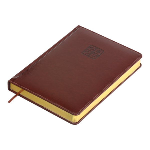 Щоденник BRAVO А5 на 2026 рік коричневий