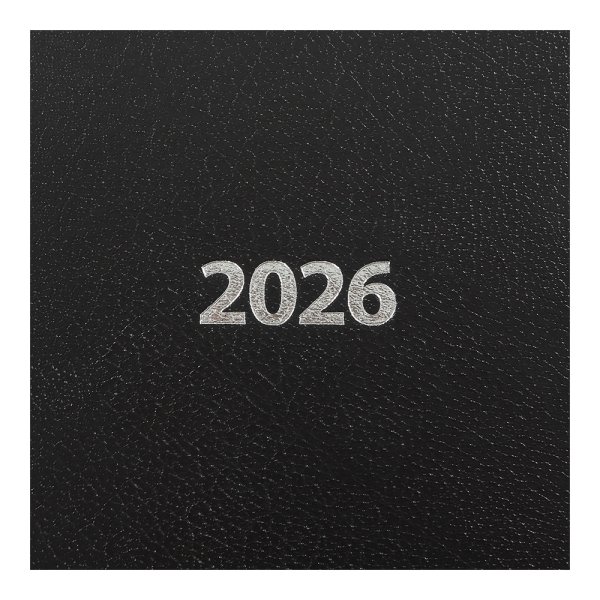 Щоденник STRONG А5 на 2026 рік чорний