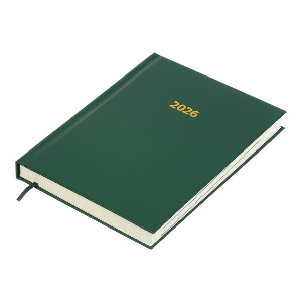 Щоденник STRONG А5 на 2026 рік зелений