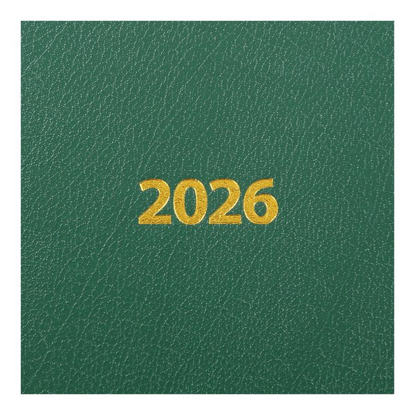 Щоденник STRONG А5 на 2026 рік зелений