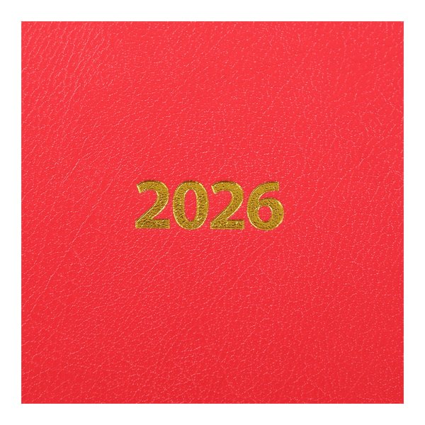 Щоденник STRONG А5 на 2026 рік червоний
