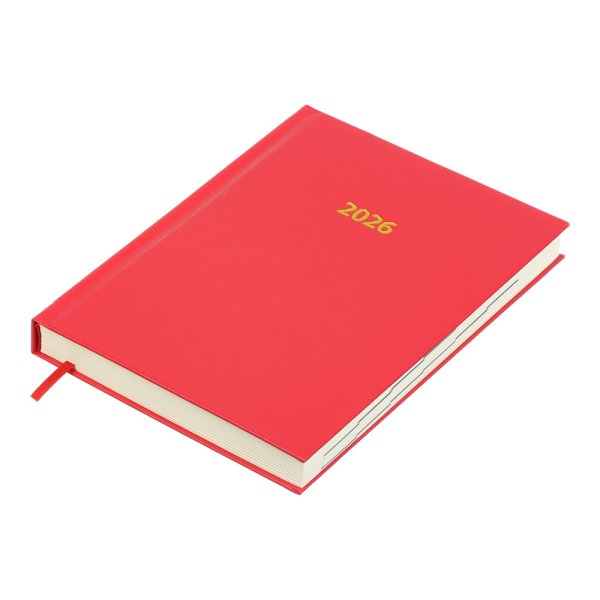 Щоденник STRONG А5 на 2026 рік червоний