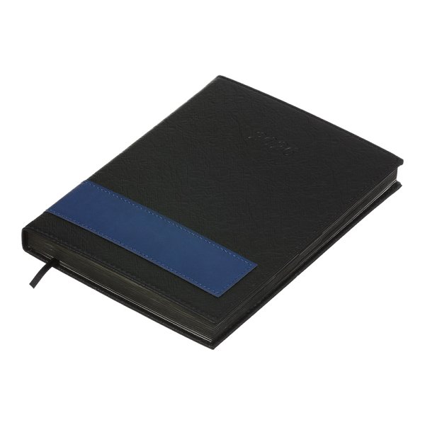 Щоденник PRESTIGE А5 на 2026 рік чорний