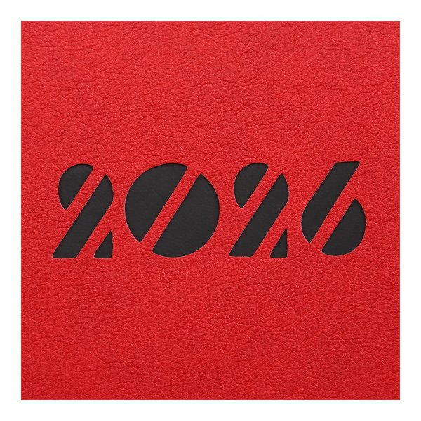 Щоденник INVISIBLE А5 на 2026 рік червоний