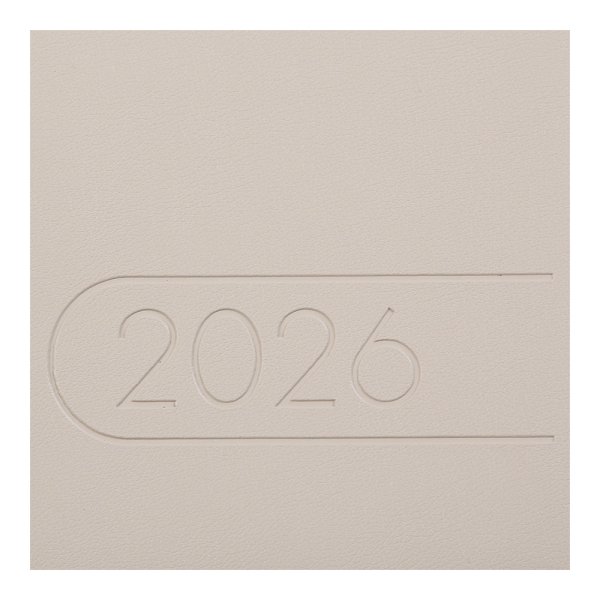 Щоденник LIGHT MORANDI А5 на 2026 рік молочний