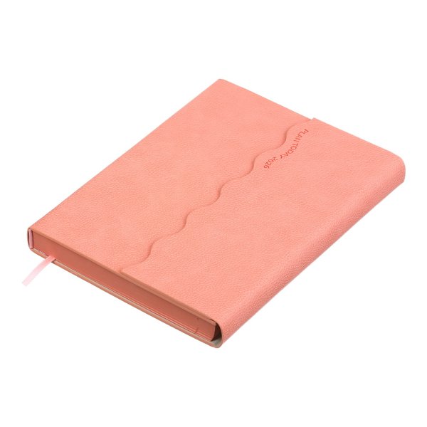 Щоденник CHARME А5 на 2026 рік лососевий