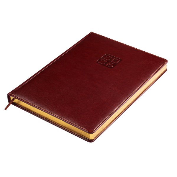 Щоденник BRAVO А4 на 2026 рік коричневий