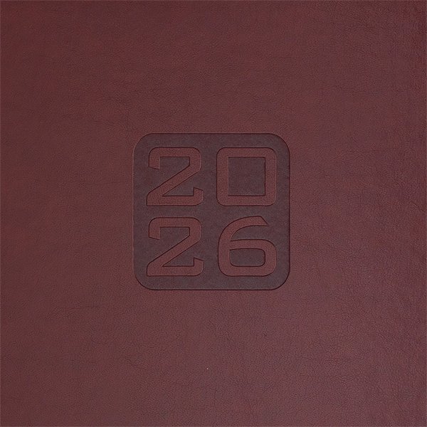 Щоденник BRAVO А4 на 2026 рік коричневий