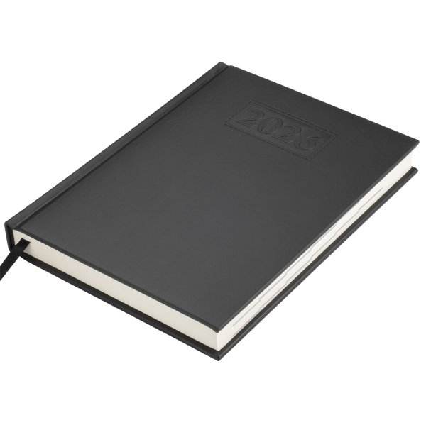 Ежедневник GENTLE А5 на 2026 год черный