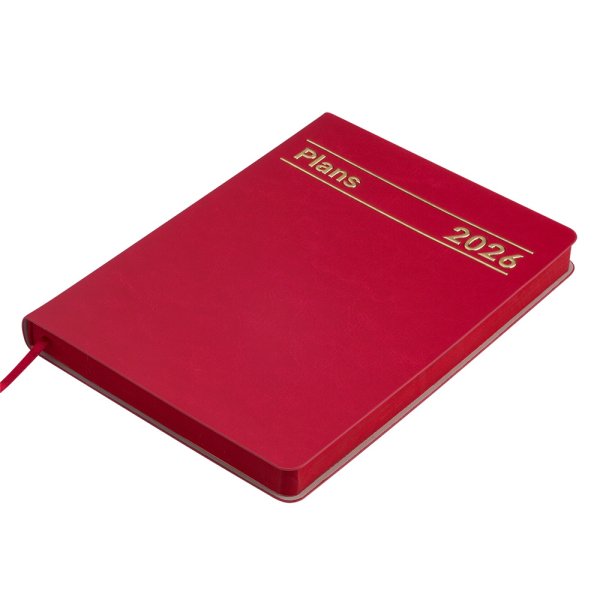 Щоденник MEMORY А5 на 2026 рік червоний