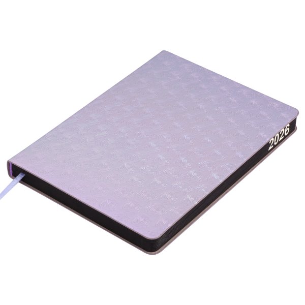 Щоденник BLOOM А5 на 2026 рік срібний