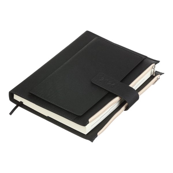 Ежедневник ENIGMA А5 на 2026 год черный