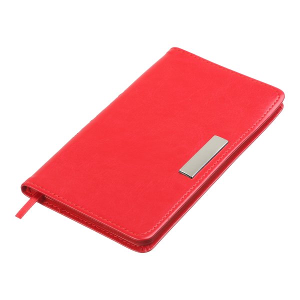 Щотижневик кишеньковий на 2026 рік, 85х153мм, SALERNO червоний