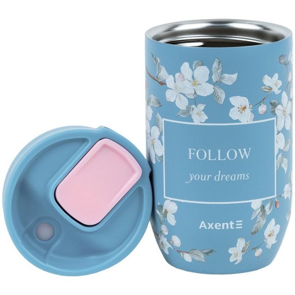 Термокружка Axent Gentle Blossom, 350 мл