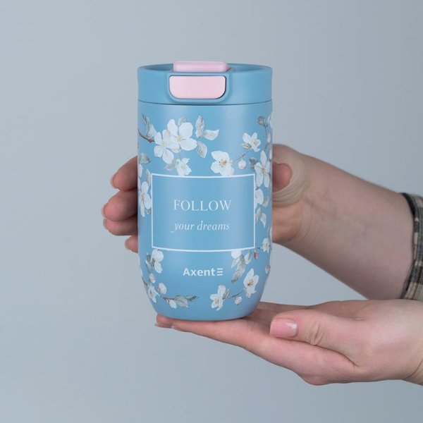 Термокружка Axent Gentle Blossom, 350 мл