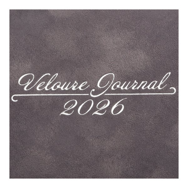 Ежедневник VELOUR А5 на 2026 год серый