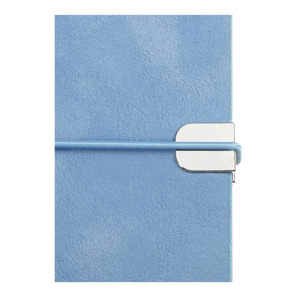 Ежедневник VELOUR А5 на 2026 год голубой
