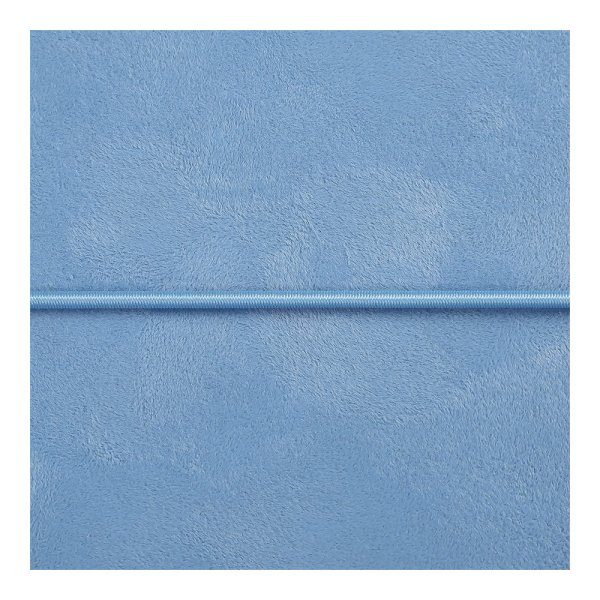 Ежедневник VELOUR А5 на 2026 год голубой