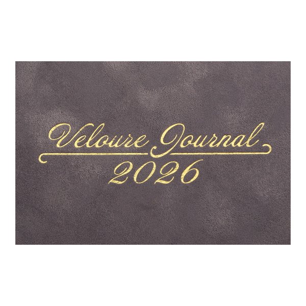 Еженедельник VELOUR А5 на 2026 год серый