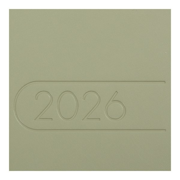 Щотижневик LIGHT MORANDI А5 на 2026 рік оливковий
