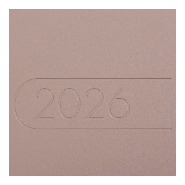 Щотижневик LIGHT MORANDI А5 на 2026 рік какао