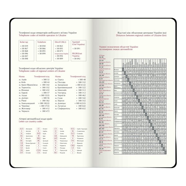 Щотижневик кишеньковий на 2026 рік, 85х153мм, VELOUR червоний