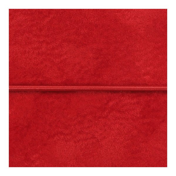 Щотижневик кишеньковий на 2026 рік, 85х153мм, VELOUR червоний