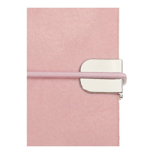 Еженедельник карманный на 2026 год, 85х153мм, VELOUR розовый