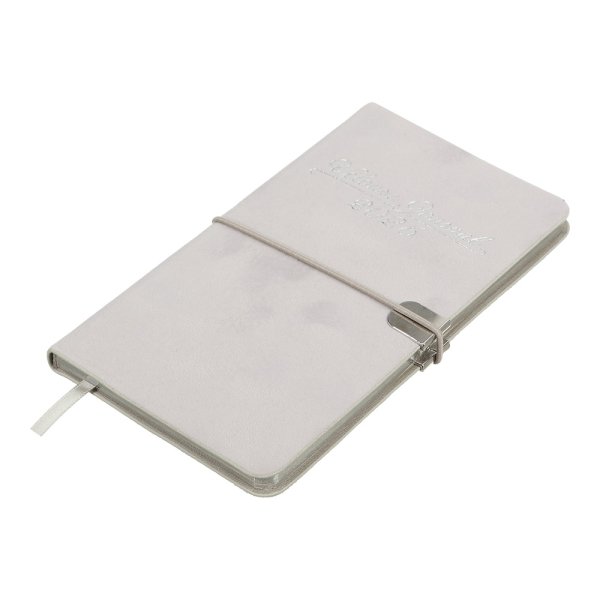 Еженедельник карманный на 2026 год, 85х153мм, VELOUR светло-серый