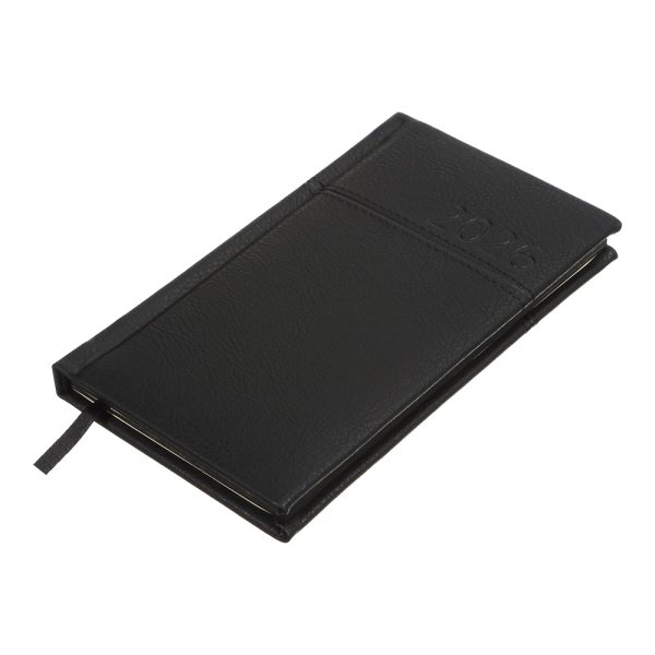 Щотижневик кишеньковий на 2026 рік, 85х153мм, ORION чорний