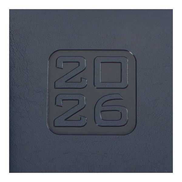 Щотижневик кишеньковий на 2026 рік, 85х153мм, BRAVO синій