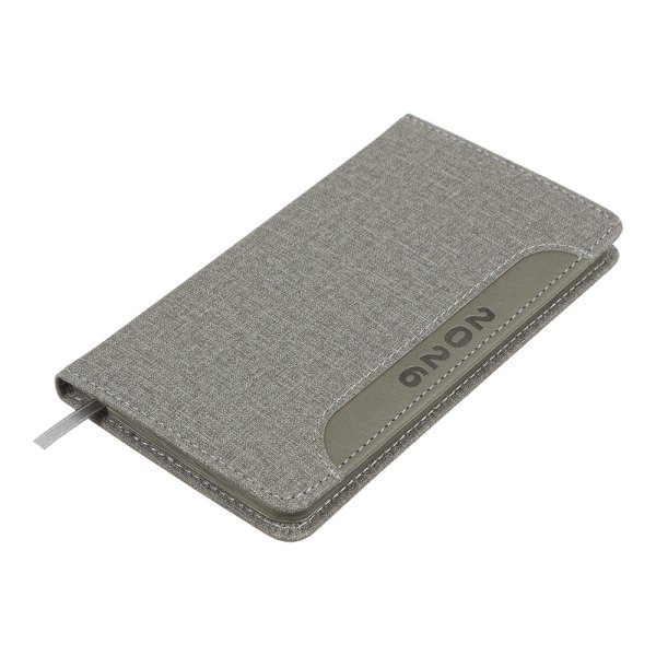 Еженедельник карманный на 2026 год, 85х153мм, LIGA серый