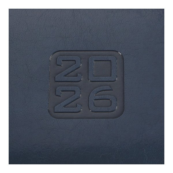 Щотижневик кишеньковий на 2026 рік, 153х87мм, BRAVO синій