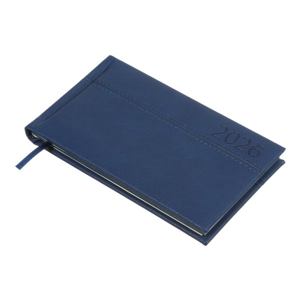 Щотижневик кишеньковий на 2026 рік, 153х87мм, ORION синій