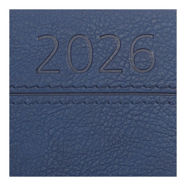 Щотижневик кишеньковий на 2026 рік, 153х87мм, ORION синій