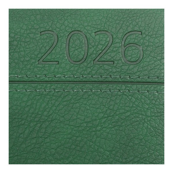 Еженедельник карманный на 2026 год, 153х87мм, ORION зеленый