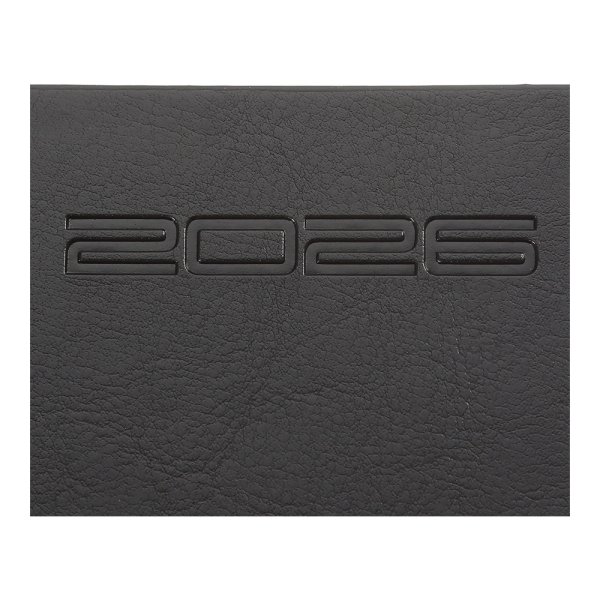 Щотижневик кишеньковий на 2026 рік, 153х87мм, IDEAL чорний